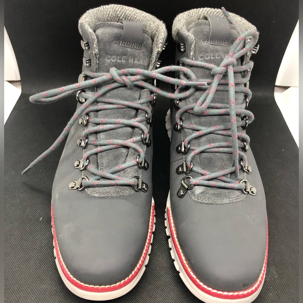 Cole Haan Zerogrand Ankle Hiking Boots Gray Men’s 8.5